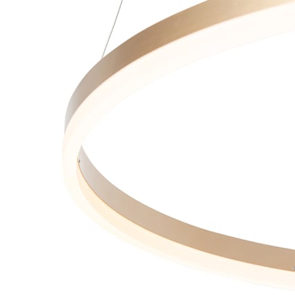 Lucande Lampada LED A Sospensione Nivara, 117 Cm, Oro, Metallo