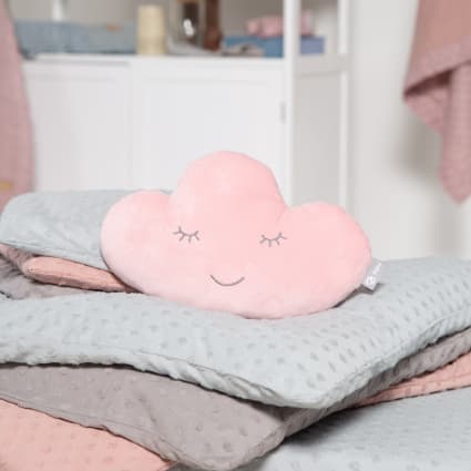 Kuschelkissen in Wolkenform - Rosa ROBA STYLE