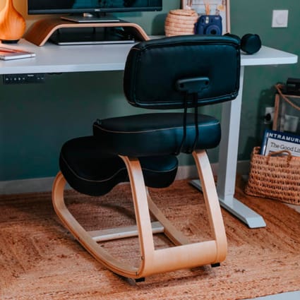 Chaise Ergonomique À Genoux Avec Support Dorsal, Chaise De Bureau