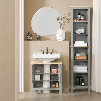MOBILETTO MULTIUSO BIANCO PER BAGNO 2 ANTE | Leroy Merlin