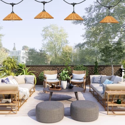 Guirlande Lumineuse D'Extérieur À Énergie Solaire, Étanche, 10 M