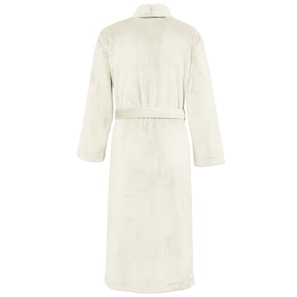 Peignoir Court Pour Femme En Polaire Moelleux Et Chaud - Avec Ceinture Et Capuche - Grandes Tailles