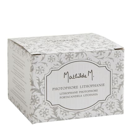 PHOTOPHORE LITHOPHANIE BISCUIT DE PORCELAINE AJOUREE PAPILLONS - Maison de la Porcelaine PHOTOPHORE LITHOPHANIE BISCUIT DE PORCELAINE AJOUREE PAPILLONS - Maison de la Porcelaine