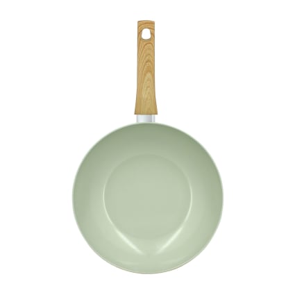 Wok En Revêtement Céramique 28cm Céladon - Tous Feux Wok Colorama | Maisons Du Monde