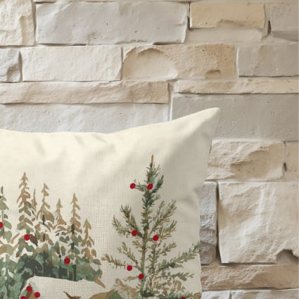 Housse De Coussin Noël Velours – Crèche Traditionnelle, Lavable, 50x50 Cm – Décoration Salon Chambre - 9