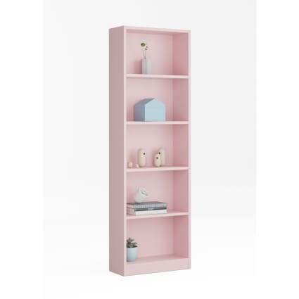 Regal rosa 180x52x25cm Alix