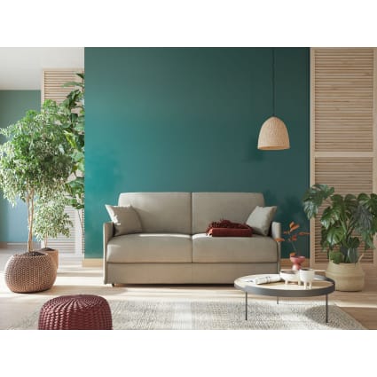 Divano letto matrimoniale impermeabile 189 cm beige Evans