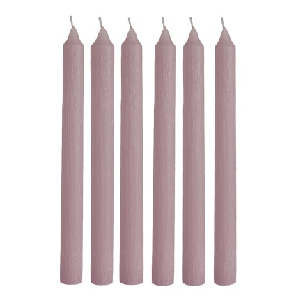 Set Di 6 Candele Coniche In Cera D'Api Verde 22,9 Cm – Arrotolate A Mano, Senza Profumo E Senza Gocce Per Cena E Matrimoni - 3