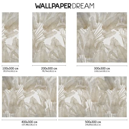 Livingwalls carta de parati TNT con effetto metallico in beige