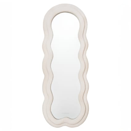 Standspiegel 160x60x4cm Beige