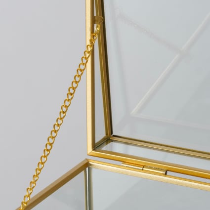 Feyarl Boîte à Bijoux Rectangulaire Avec Intercalaires à L'intérieur