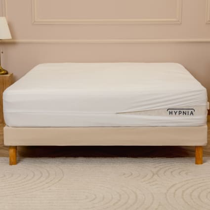 Housse Matelas 130x200 Hypoallergénique Protège-matelas Imperméable 130x200cm - Hauteur 30cm - Housse Hypoallergénique - Membrane TPU - Blanc Protège-matelas Respirant