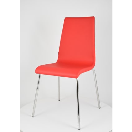 Ikea Poltrone Rosse Sedia In Acciaio Imbottita Rivestita In Finta