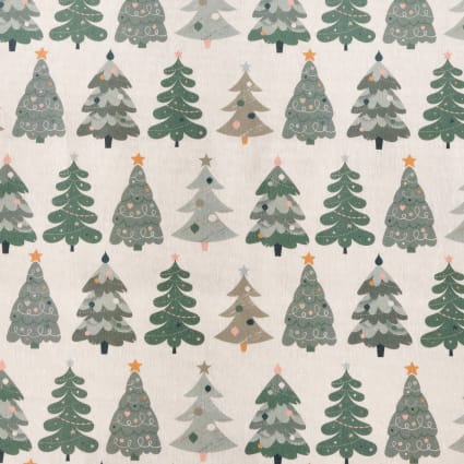 Mantel navidad antimanchas algodón multicolor 140x140 cm-Merry christmas 81 cropped-4