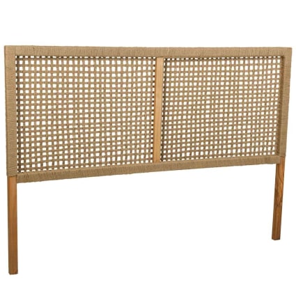 Mobile da giardino con cuscini 9 pz in resina intrecciata marrone