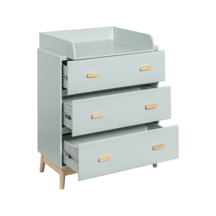 WIYETY Organisateur à Suspendre Pour Table à Langer - Multi-compartiments, Vert - Accessoire Pratique Pour Bébé