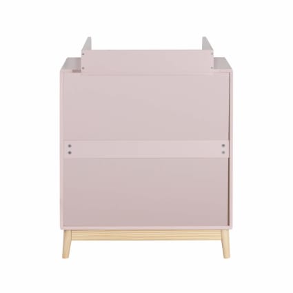CAJONERA 39X39X50CM 3 CAJONES ROSA PASTEL