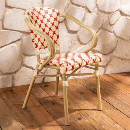 Beliani - Set Di 4 Sedie Da Giardino Blu Sersale