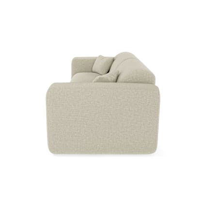Canap Convertible Express Dunlopillo 140cm Tissu Tram Beige Myra canap-convertible-express-dunlopillo-140cm-tissu-tram-beige-myra