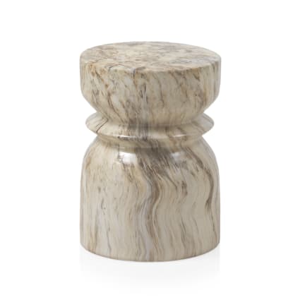 Tabouret en céramique marron | Maisons du Monde