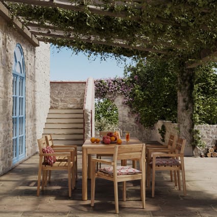 Unopiù Sedie Teak Arredo Giardino Unopiu Sedie Regista Set Di