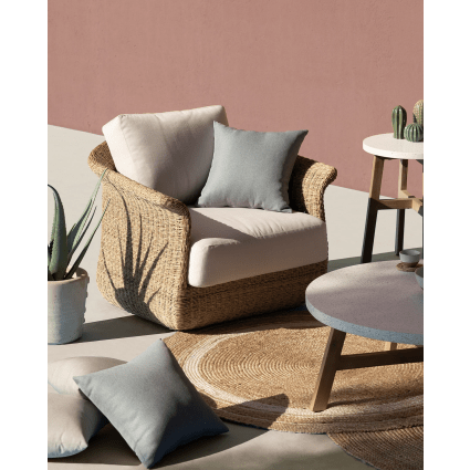 Divano da giardino posti in rattan sintetico Palma Maisons du