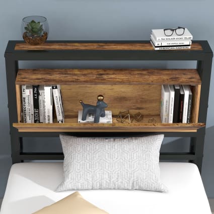 Letto Singolo Testiera Letto Con Libreria Letto Singolo Con