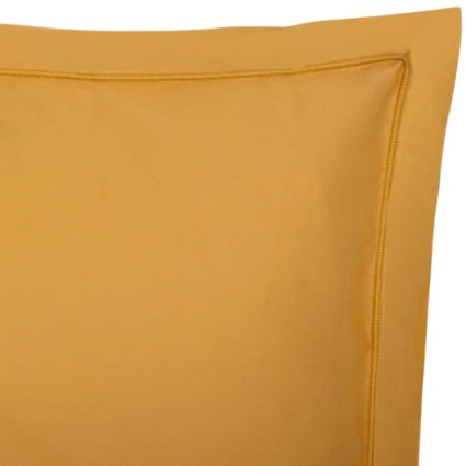 Kissenbezug Baumwolle ocker 63x63cm Riley