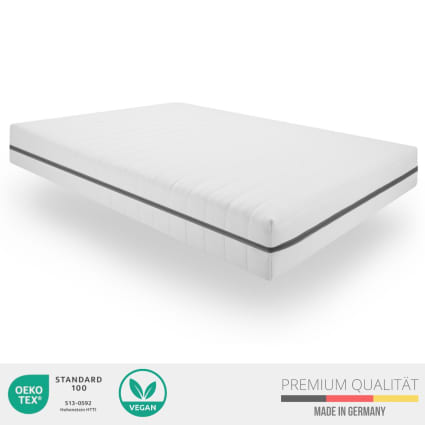 MaterassieDoghe Matelas 2 Places 120x200 - Mousse Mémoire De Forme Orthopédique été/hiver