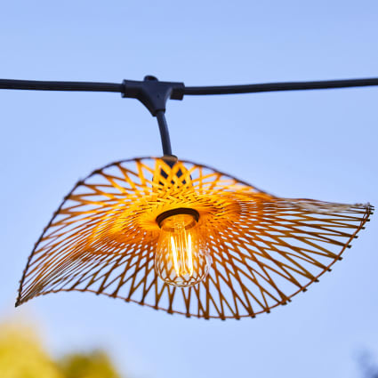 SUWIN Catena Luminosa Esterno Solare, 9M Luci Stringa da Esterno con 15