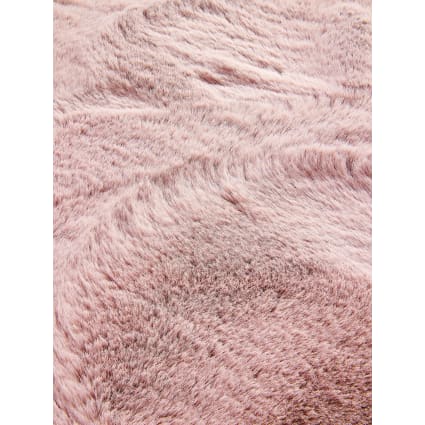 Fellteppich rosa D 80 rund Dave