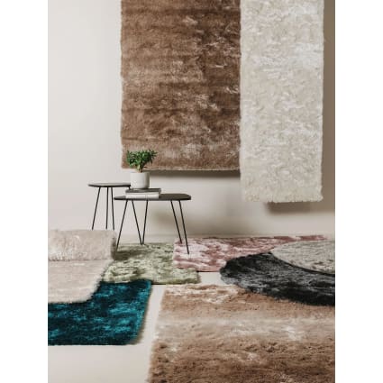 Tappeto A Pelo Lungo 80x100 Cm - Morbido Peluche, Ipoallergenico, Lavabile In Lavatrice, Per Soggiorno E Camera