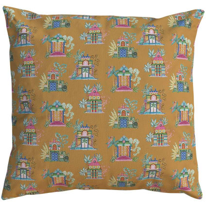 DRTGEDS Copricuscino decorativo con aquila con bandiera USA, 45 x 45 cm