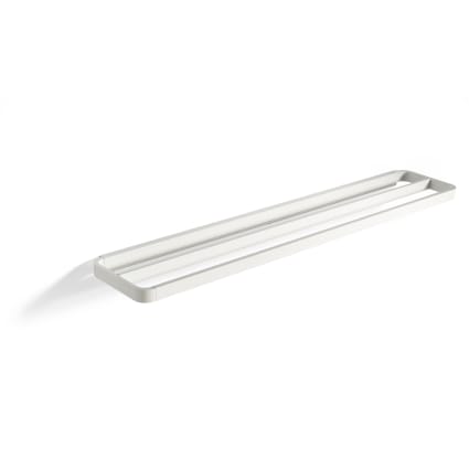 Porte-Serviettes Mural 60 Cm Blanc Acier Inox 304 - Design Moderne Pour Salle De Bain & Cuisine