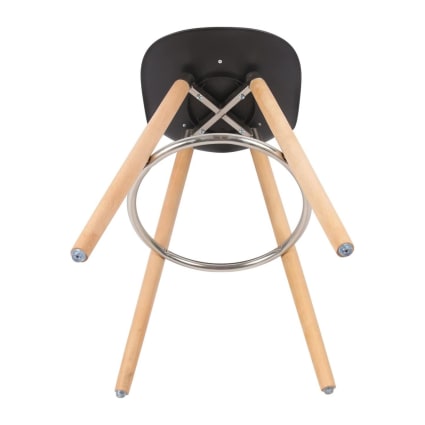 Set Di 6 Sgabelli Pieghevoli Portatili 40cm Con Manico - Colorati, In Plastica E Metallo, Per Casa E Campeggio - 5