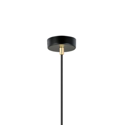 Lampadario A Sospensione Retrò In Metallo Nero Con 6 Bracci Portacandele - Altezza Regolabile, Attacco E14 - Per Soggiorno, Camera, Corridoio - 2