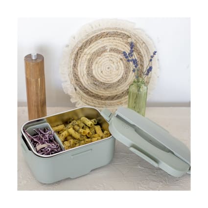 DX09379-Boîte Chauffante Lunch Box Électrique à Lunch 220V 40W Acier