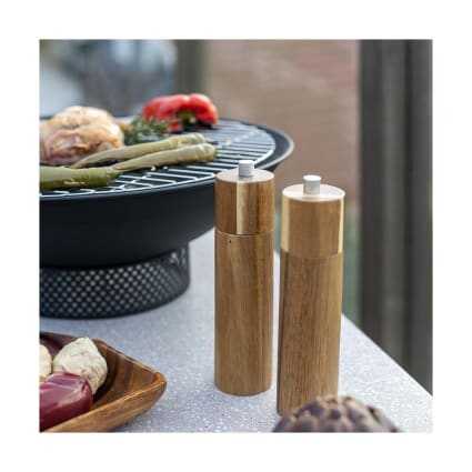 Lot de 2 moulins à sel et à poivre de 200 ml Vendos85