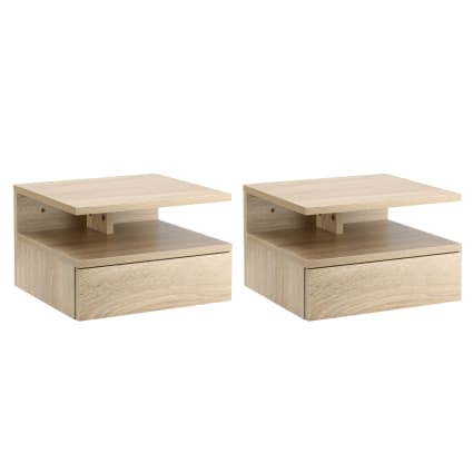 Cassetto E Ripiano Mix N Modul Effetto Rovere – 31x31 Cm, Componibile, Per Mensole - 5