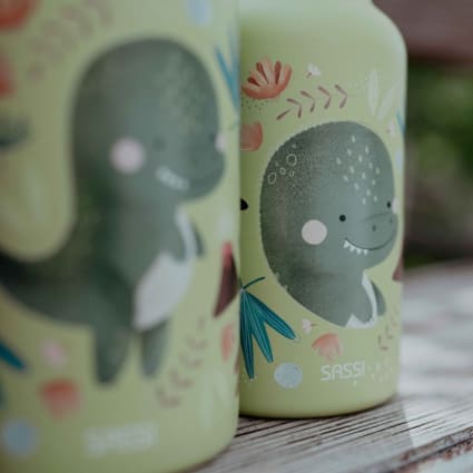 Borraccia Per Bambini In Acciaio Inox - Capacità 300ml, Design Unicorno, Draeger Paris