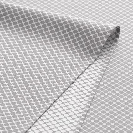 Tovaglia Antimacchia GAMUSI Line Antracite | 140x300 Cm, Cotone E Poliestere Riciclato, Idrorepellente, Prodotta In Spagna