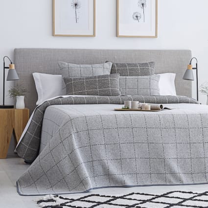 Copriletto Jacquard Reversibile ETHERE MAISON Chiara Beige – 180 X 270 Cm, 50% Cotone, Per Letto Da 90 Cm - 4