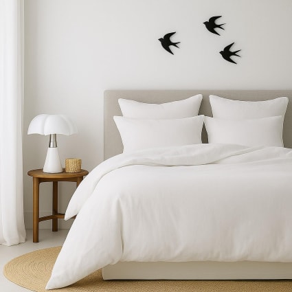 Lenzuolo In Flanella Di Cotone Spazzolato Homescapes - Bianco, Doppio 229x254 Cm - 170 G/m²