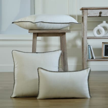 Fodera Per Cuscino Effetto Raphia - Quadrato - 45x45cm - Unico - Foto 4