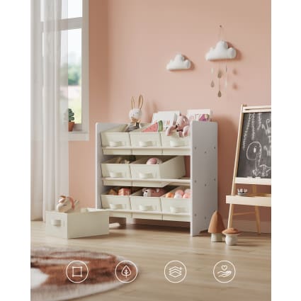 Organisateur de Rangement de Jouets pour Enfants Cuisine de Jeu Tableau Organisateur de Rangement de Jouets pour Enfants Cuisine de Jeu Tableau