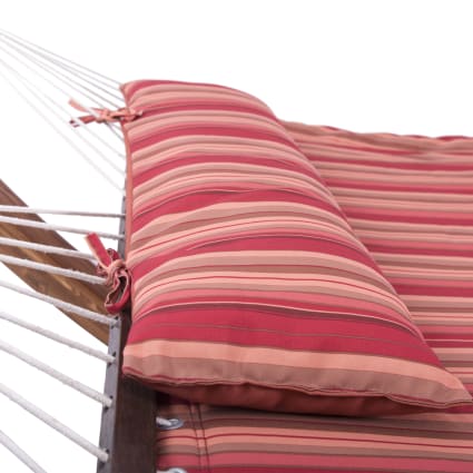 Hngematte fr 2 Personen mit gestell aus FSC holz, rot Hawa | Maisons du  Monde