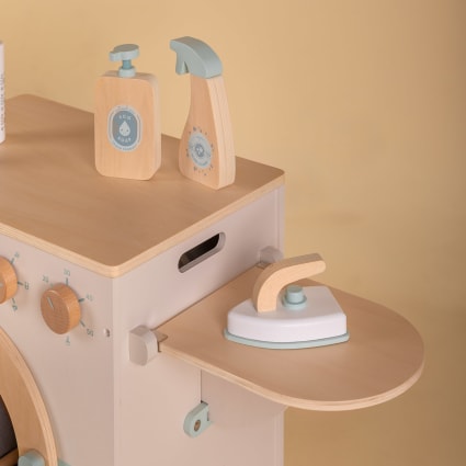 Lavatrice per bambini in legno naturale multicolore Maisons du Monde