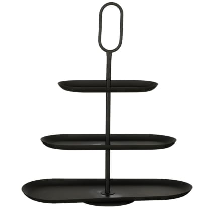 Zaento Rama Etagere Rama Schwarz Eisen H55xB20xL48cm Rama | Maisons du Monde