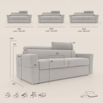 Divani Letto Divano Ecopelle Giallo Poltrona Letto Gialla Divano