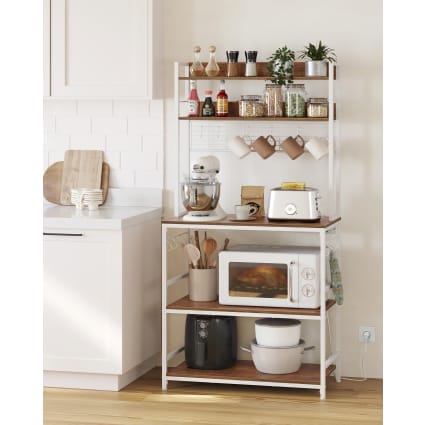 Bac Rangement 10 Paniers Rangement Plastique Blanc 24,5x17,5x10 Cm - Avec Poignées - Pour Cuisine, Salle De Bain, Bureau Panier Rangement Plastique